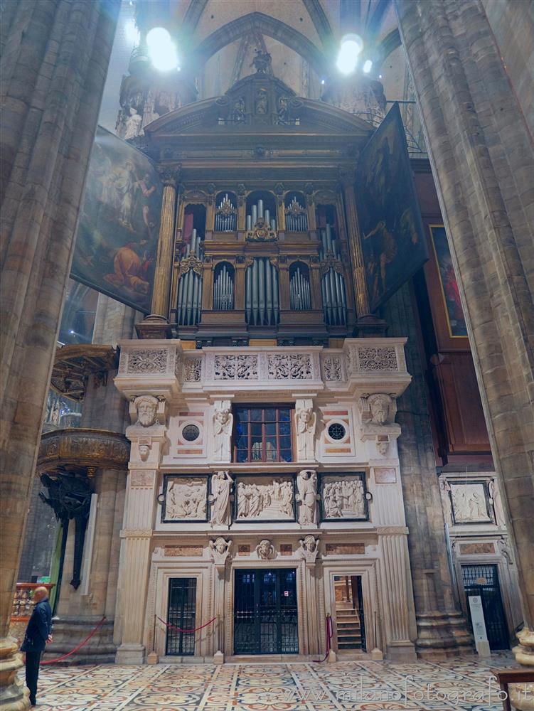 Milan (Italy) - Left organ of the Cathedral